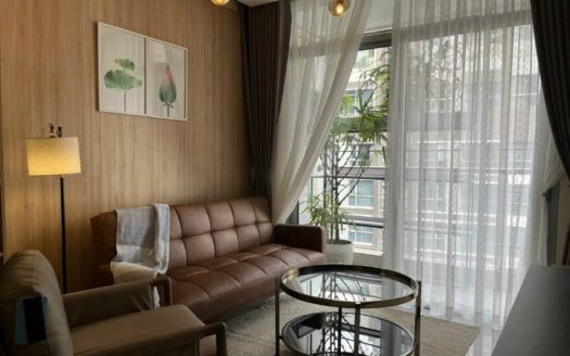 TMT0230 | WOODEN 2BR APARTMENT FOR RENT IN VINHOMES CENTRAL PARK THANH MY TAY WARD, BINH THANH DISTRICT