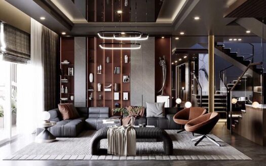 ANK0374 | SOPHISTICATED 3BR DUPLEX PENTHOUSE FOR RENT IN SALA AN KHANH WARD, DISTRICT 2