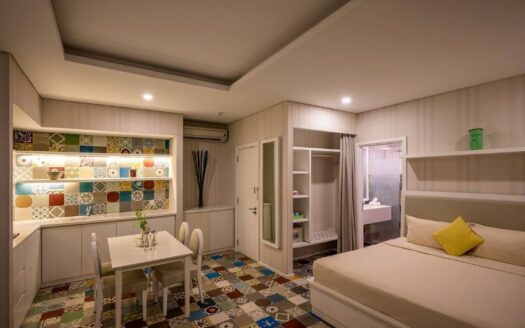 GID0101 | ARTISTIC 1BR SERVICED APARTMENT FOR RENT IN GIA DINH WARD, BINH THANH DISTRICT
